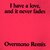 For Those I Love